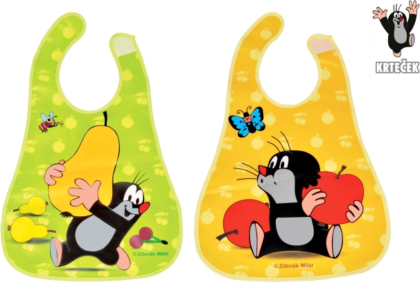 Slabbetje met het motief van Molletje