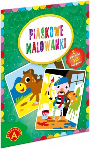 Tableaux de sable Peintre, Cheval