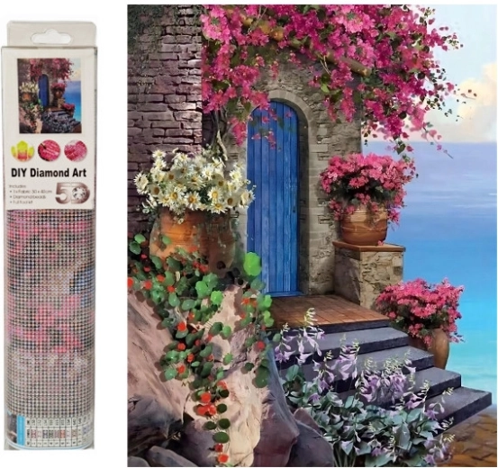 Diamantmozaïek – Deurportaal