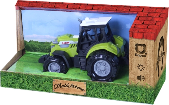 Tracteur avec lumière et son 10 cm – Ma petite ferme