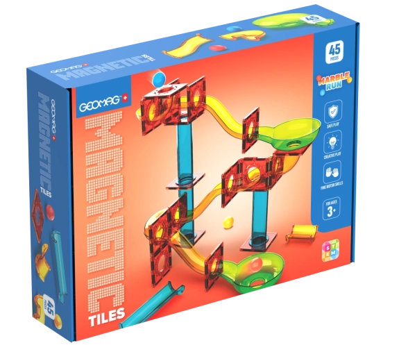 Geomag marble run – construction set 45 pieces
