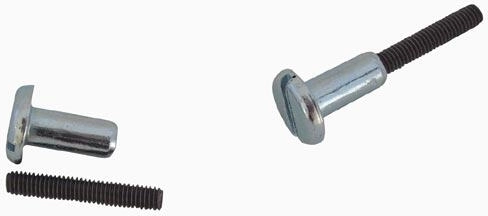 42 mm galvanized steel connector fittings, 50 pcs