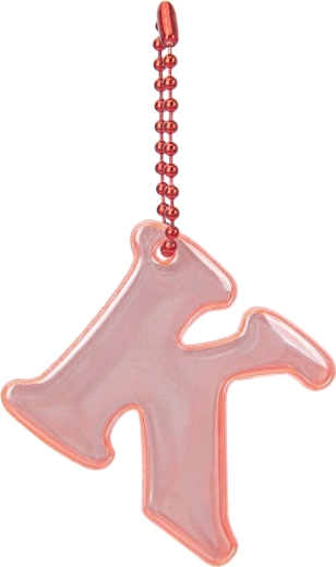 Baagl reflective charm letter K