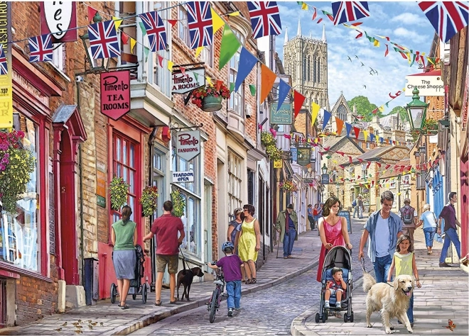 Steep Hill 1000 Piece Puzzle