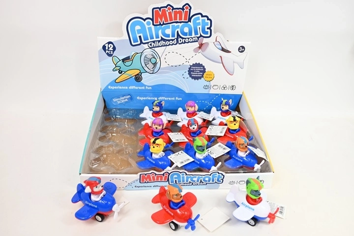 Sand Plane 10 cm (12 pcs in display)