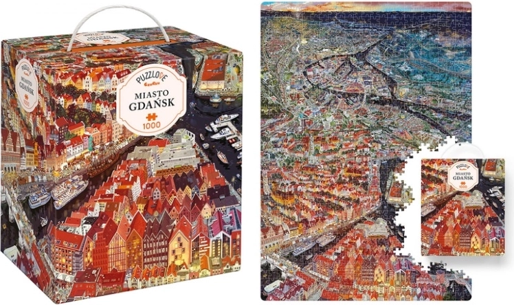 CzuCzu Puzzlove ville de Gdańsk 1000 pièces
