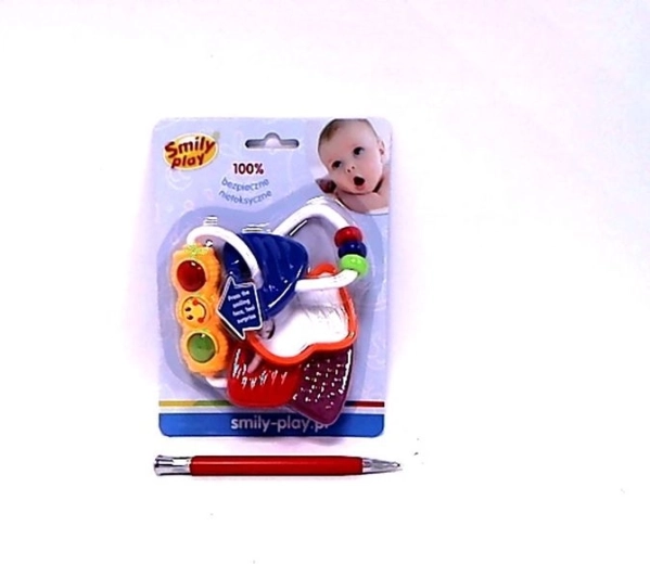 SmilyPlay keys rattle with teether and light
