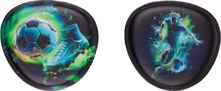 Baagl Baaglies – set of 2 Football badges