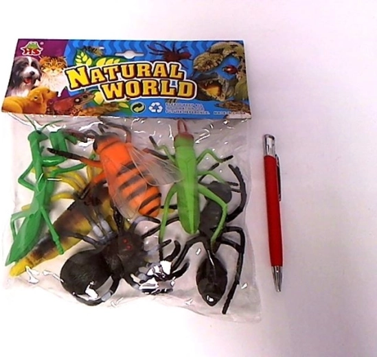 Ensemble de figurines d’insectes – 6 pièces