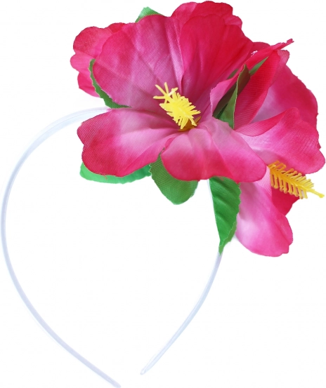 Hawaii headband with 3 flowers