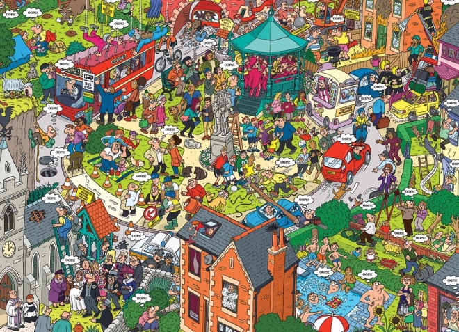 EUROGRAPHICS puzzle What Could Go Wrong? XL 500 pieces