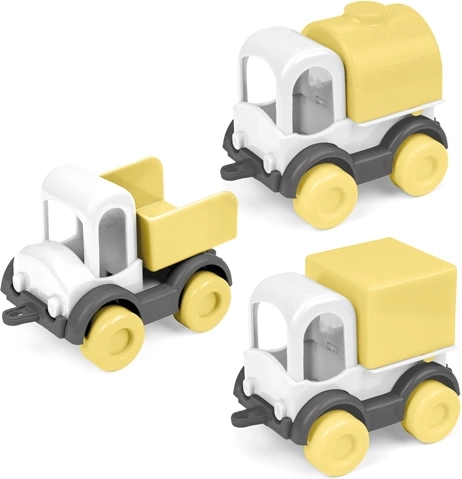 Wader Kid Cars Trio Sunny Morning – set of 3 toy cars (10 cm)