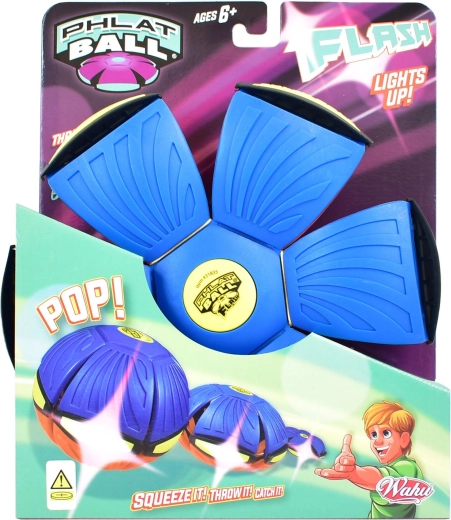 Phlat Ball Flash avec éclairage LED – disque volant et balle transformable