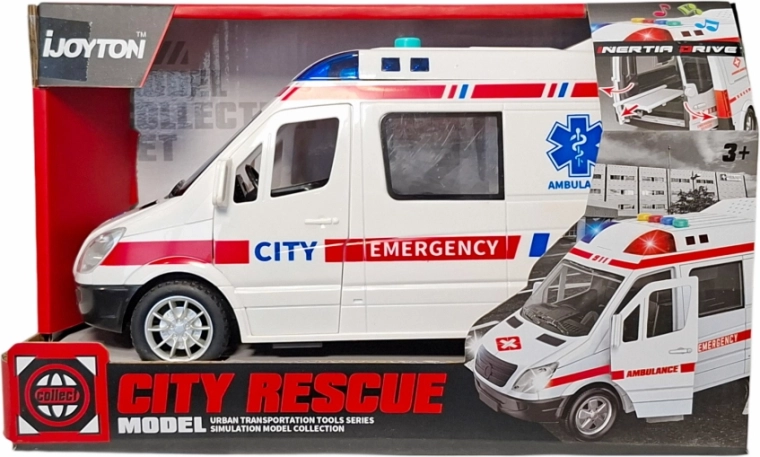 Ambulance enfant avec lumière et son