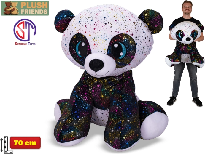 Pluchen panda Star Sparkle 70 cm
