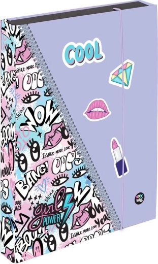 Map voor schriften A4 Jumbo Funny Girl