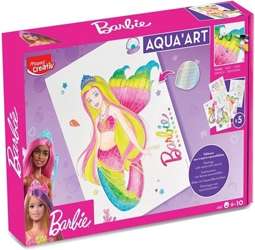 Creativ AquaArt aquarelplaten Barbie