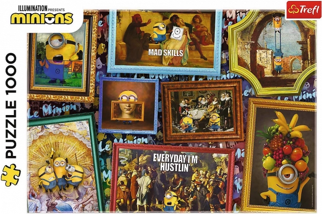 Trefl Puzzle Minions – Gallery, 1000 Pieces