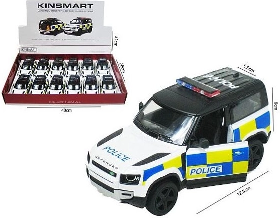 Land Rover Defender voiture de police