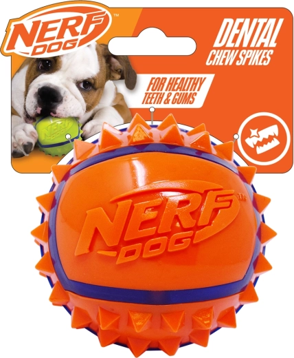 Nerf Dog spiky ball for dogs 9 cm
