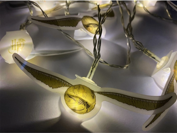 Harry Potter String Lights 1 Golden Snitch