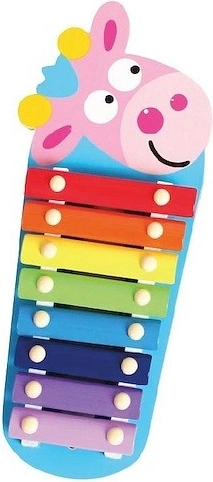 Kinder-Holzxylophon Giraffe