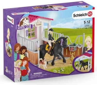 Schleich Horse Club Stable with Tori and Princess