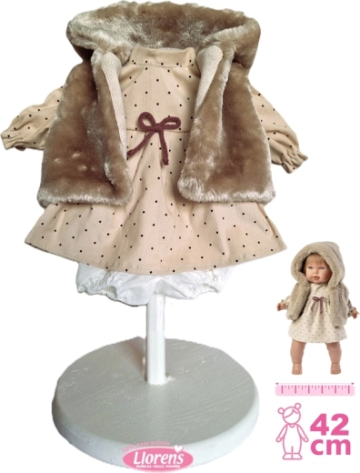 Llorens Outfit für Puppe 42 cm – 3-teiliges Set
