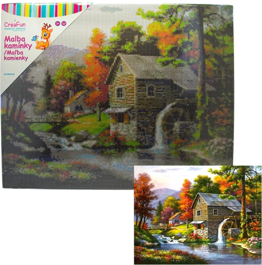 Diamond Painting Mill 40 × 50 cm