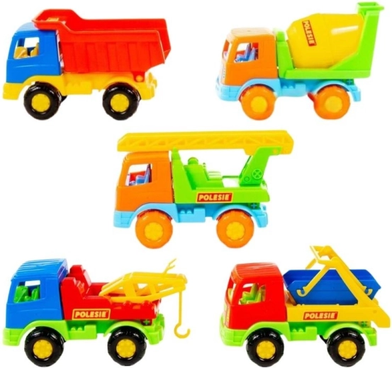 TEMA autootje – werkvoertuig, mix soorten