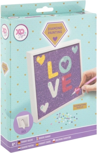 Grafix diamanten mozaïek – eenhoorn, set voor kinderen