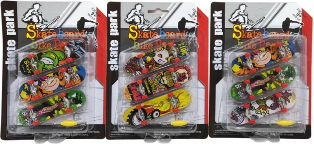 Set van 3 stuks Fingerboarden