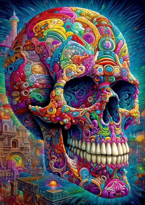 Enjoy Puzzle - Skull 1000 pieces