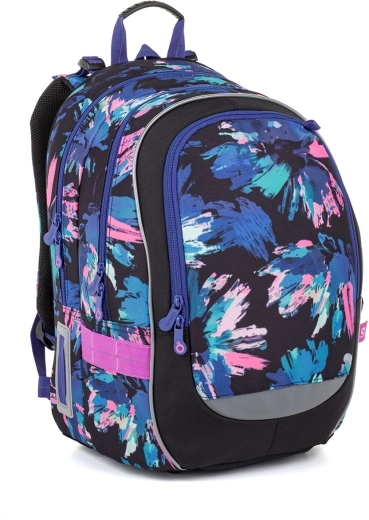 Sac à dos scolaire Topgal CODA – fleurs colorées