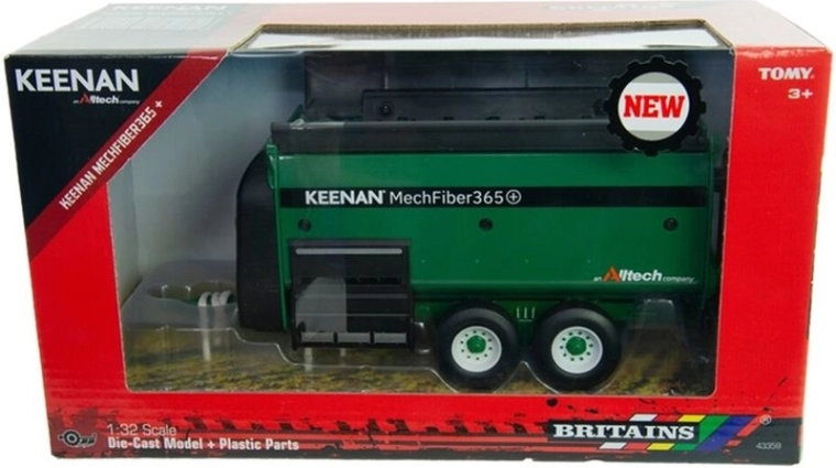 Britains Keenan Mech Fibre 365 remorque à l’échelle 1:32