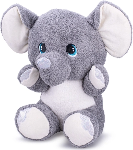 Plush Sitting Elephant 16.5 cm