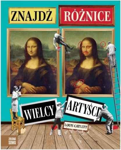 Livre Trouve les différences – grands artistes