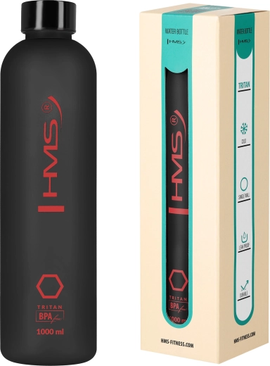 Gourde en tritan NILS Camp 1000 ml noire