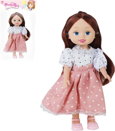 doll in polka-dot dress 25 cm
