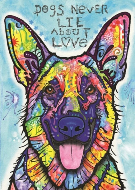 Puzzle Heye Jolly Pets: Dogs Never Lie 1000 pieces