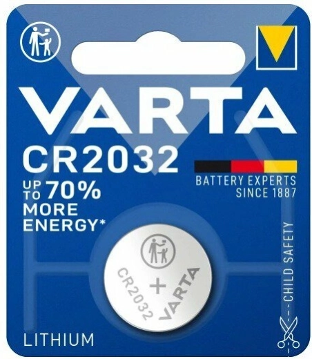 Pile bouton au lithium Varta CR2032 3 V