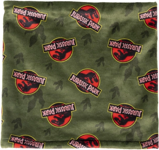 Schlauchschal Jurassic Park grün
