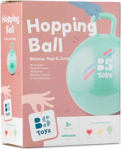 Springbal met handvat – groen, diameter 45 cm