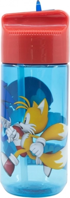 Fles voor drinken met Sonic-thema 430 ml