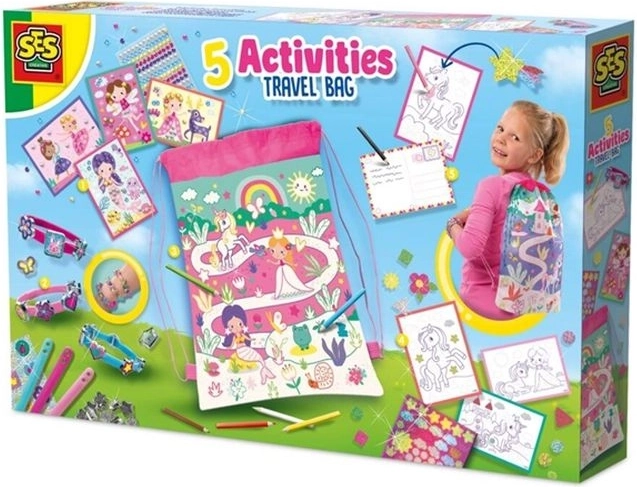 SES Travel Creative Bag with 5 Activities