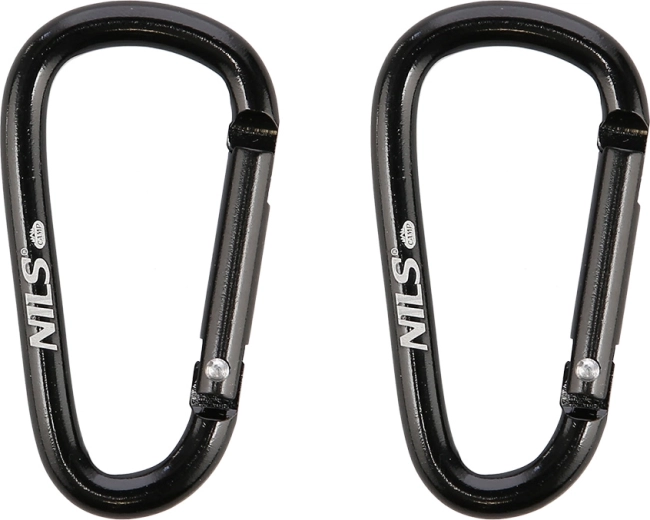 Set aus Aluminiumkarabinern NILS Camp, 2 Stk.