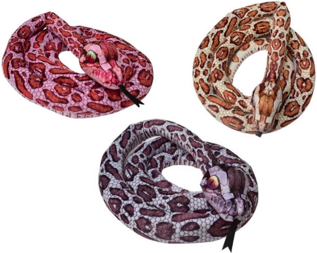 Colorful Plush Snake 2.8 m