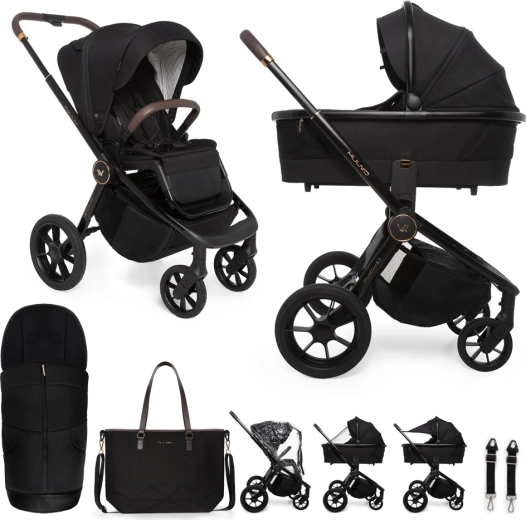 Muuvo Quick SE 2 Sunset Black stroller 2-in-1
