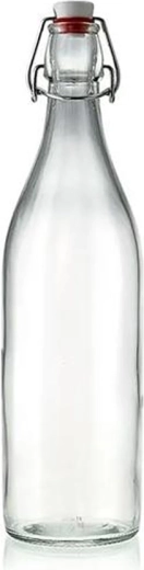 TORO Glass Bottle with Swing-Top Cap 500 ml