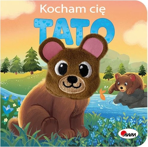 I Love You, Daddy – Board Book with Bear Puppet